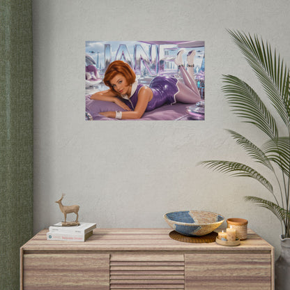 Retro Wall Art Jane Jetson The Jetsons Poster Character Room Decor Art Print