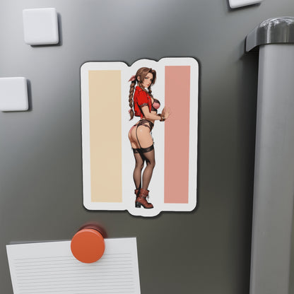 Магніт Aerith – магніт на холодильник з дівчиною з аніме Final Fantasy, милий декор для геймерів