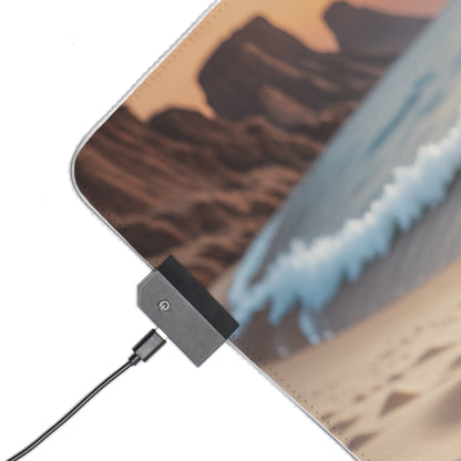 Килимок для столу Sailor Mars – світлодіодний RGB-підкладка, елегантна конфігурація дівчини з аніме Вайфу