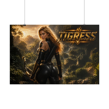 Tigress Comic Poster Character Wall Art Collector Room Decor Art Print
