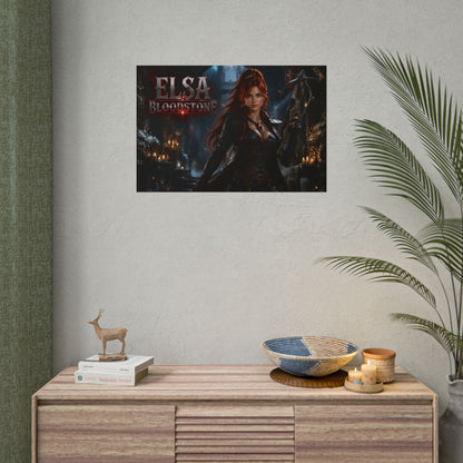 Elsa Bloodstone Comic Poster Character Wall Art Collector Room Decor Art Print