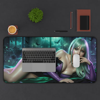 Darkstalkers Mouse Pad, Morrigan Desk Mat, Gamer Gift XXL