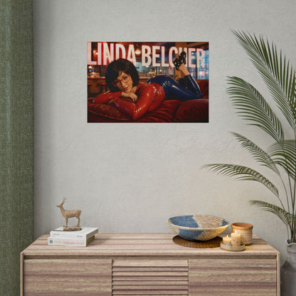 Room Decor Linda Belcher Bobs Burgers Poster Cartoon Wall Art Collectible Print