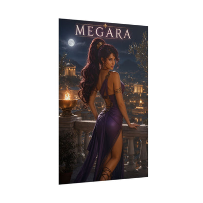 Disney Hercules Megara Poster Fantasy Wall Art Print Decor