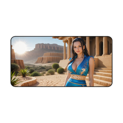 Килимок для столу Boa Hancock, килимок для миші для аніме-ігор, стильний настільний стіл у стилі піратської дівчини