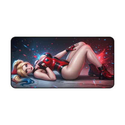 DC Comics Mouse Pad, Harley Quinn Desk Mat, Gamer Gift XXL