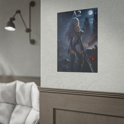 YoRHa A2 NieR Automata Game Poster Collectible Wall Art Print