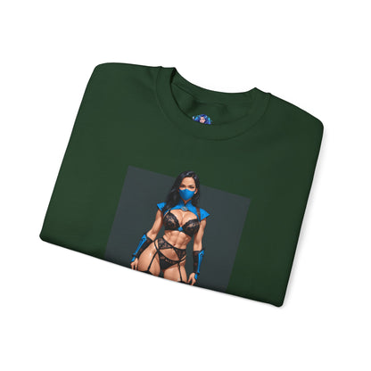 Толстовка Kitana Mortal Kombat, топ Edenian Warrior Crewneck, затишний ігровий вуличний одяг для колекціонерів