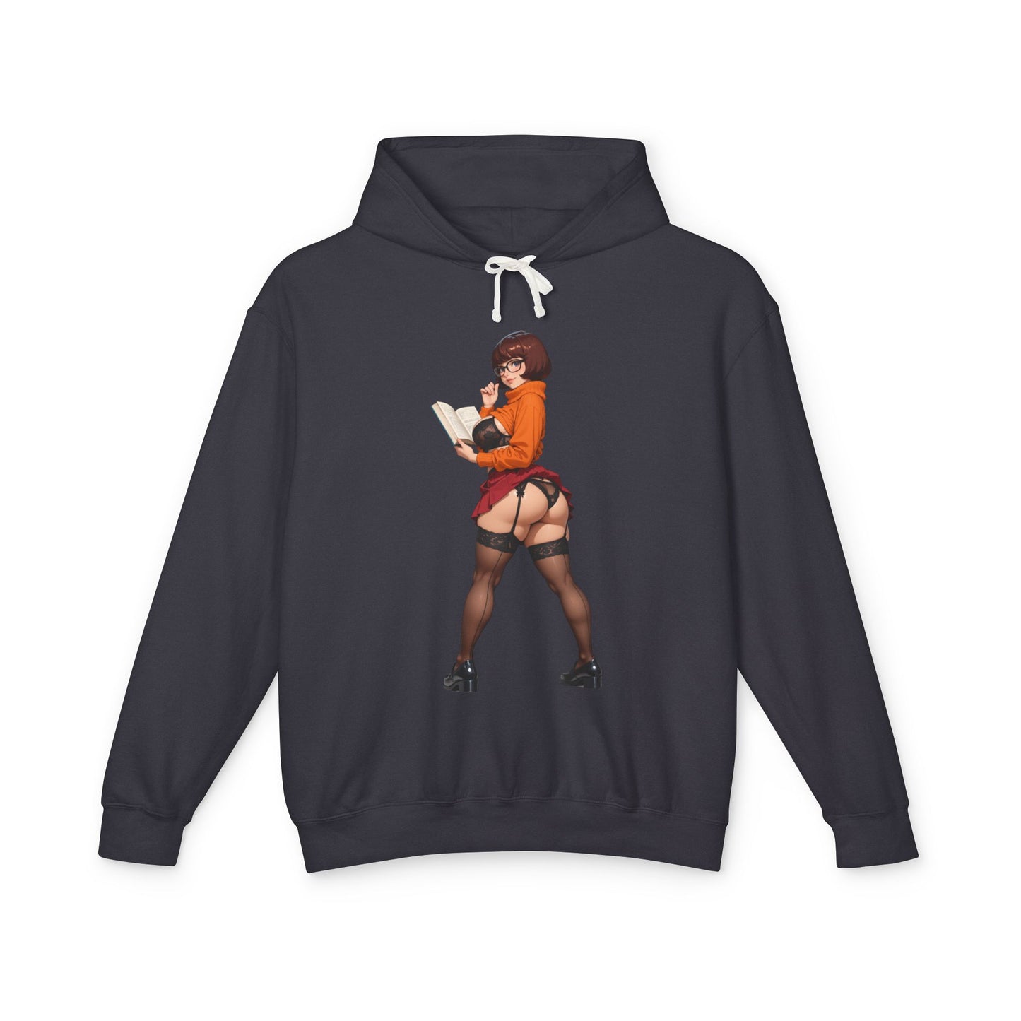 Velma-Hoodie | Niedlicher Cartoon-Hoodie | Anime-Pullover mit mysteriösem Mädchen