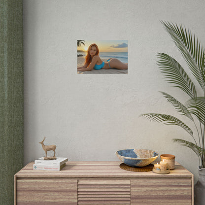 Постер аніме Nami | Настінне мистецтво Waifu для кімнати отаку або ігрової обстановки