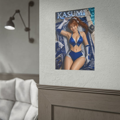 Kasumi Dead or Alive Gaming Poster Wall Art Gamer Room Decor Collectible Print