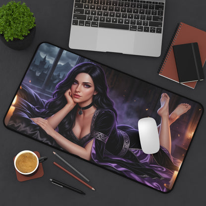 The Witcher Mouse Pad, Yennefer Desk Mat, Anime Decor XXL