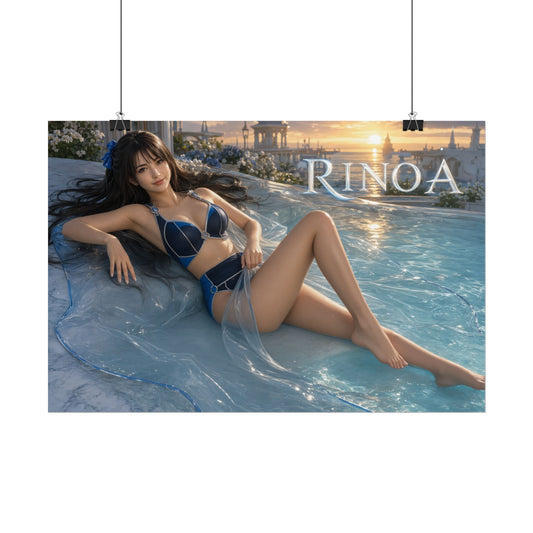 Fantasy Wall Art Rinoa Heartilly Poster Room Decor Collector Gift Art Print