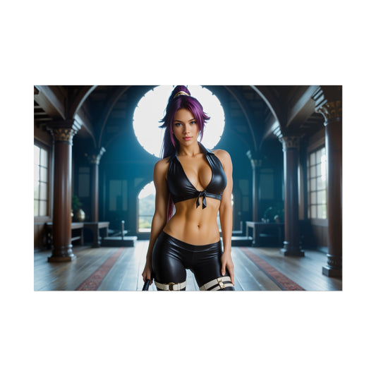 Настінний художній плакат Вайфу | Аніме-принт Йоруїчі Шіхойн для облаштування кімнати отаку