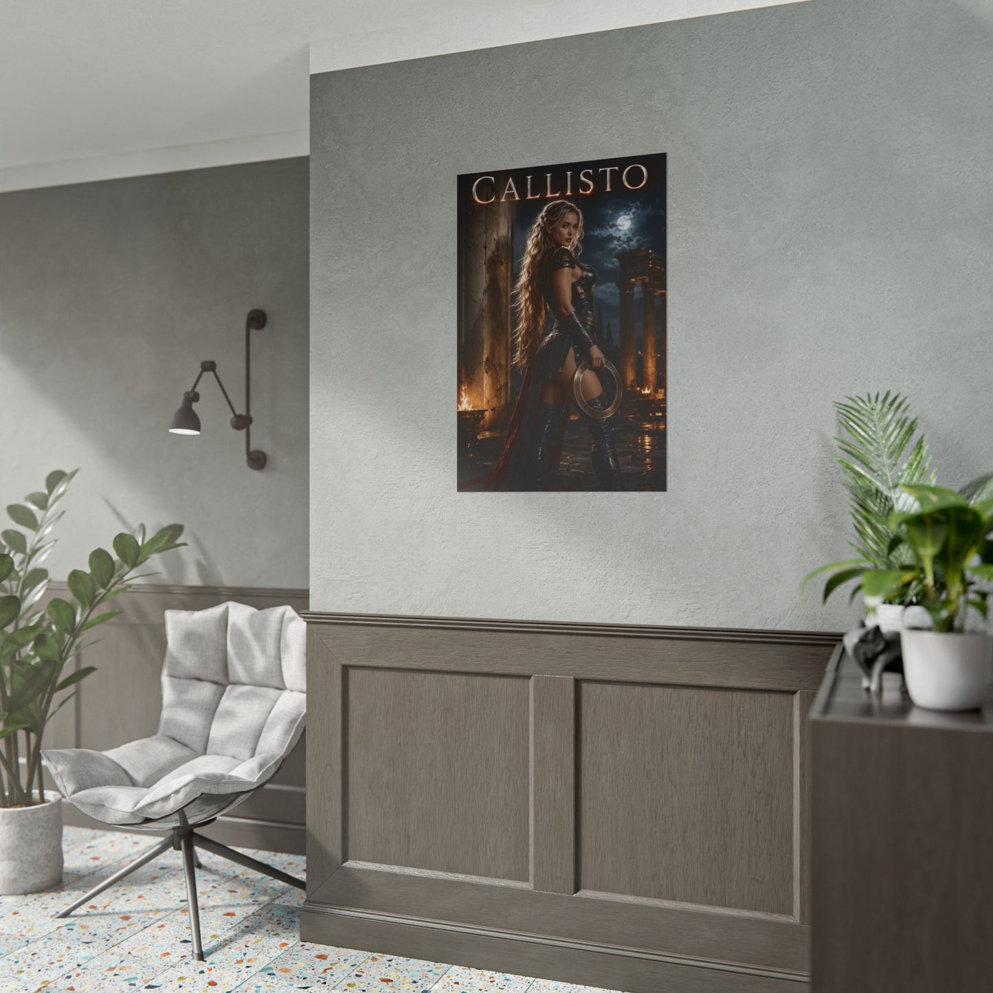 Callisto Xena Warrior Princess Poster TV Fantasy Wall Art Print
