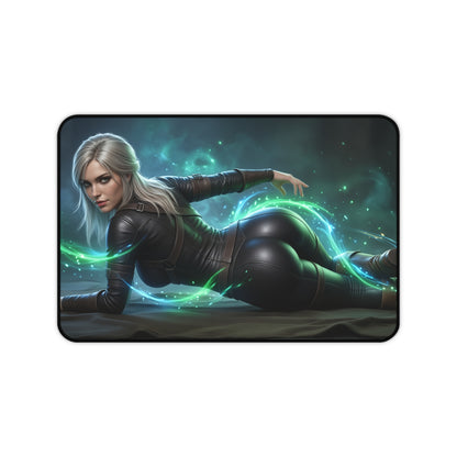 The Witcher Mouse Pad, Ciri Desk Mat, Gamer Room Decor