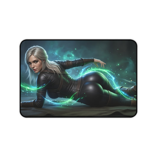 The Witcher Mouse Pad, Ciri Desk Mat, Gamer Room Decor