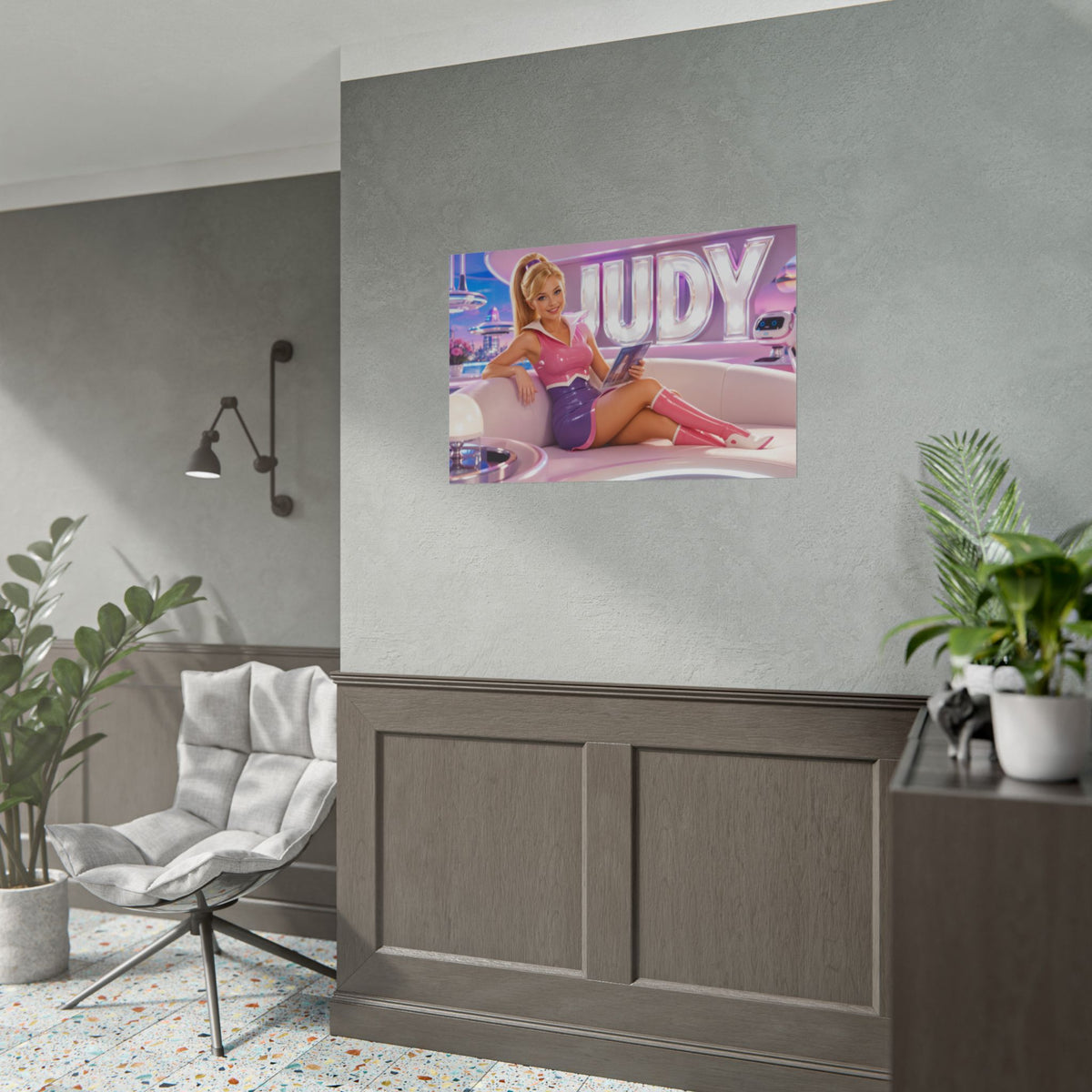 Retro Wall Art Judy Jetson The Jetsons Poster Character Room Decor Art Print