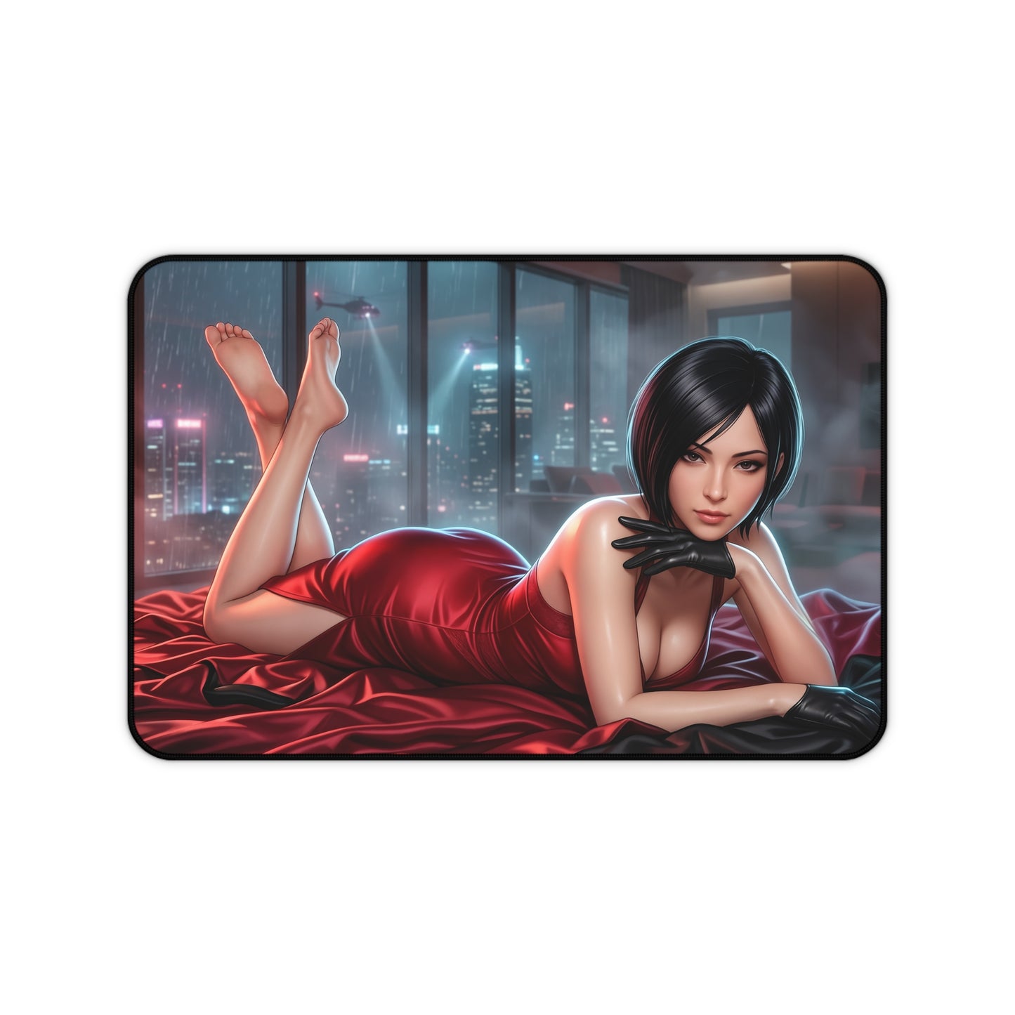 Resident Evil Mouse Pad, Ada Wong Desk Mat, Gamer Gift XXL