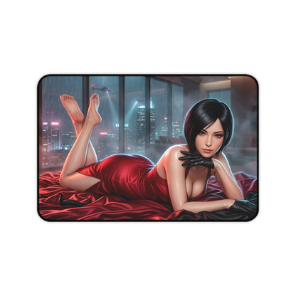 Resident Evil Mouse Pad, Ada Wong Desk Mat, Gamer Gift XXL
