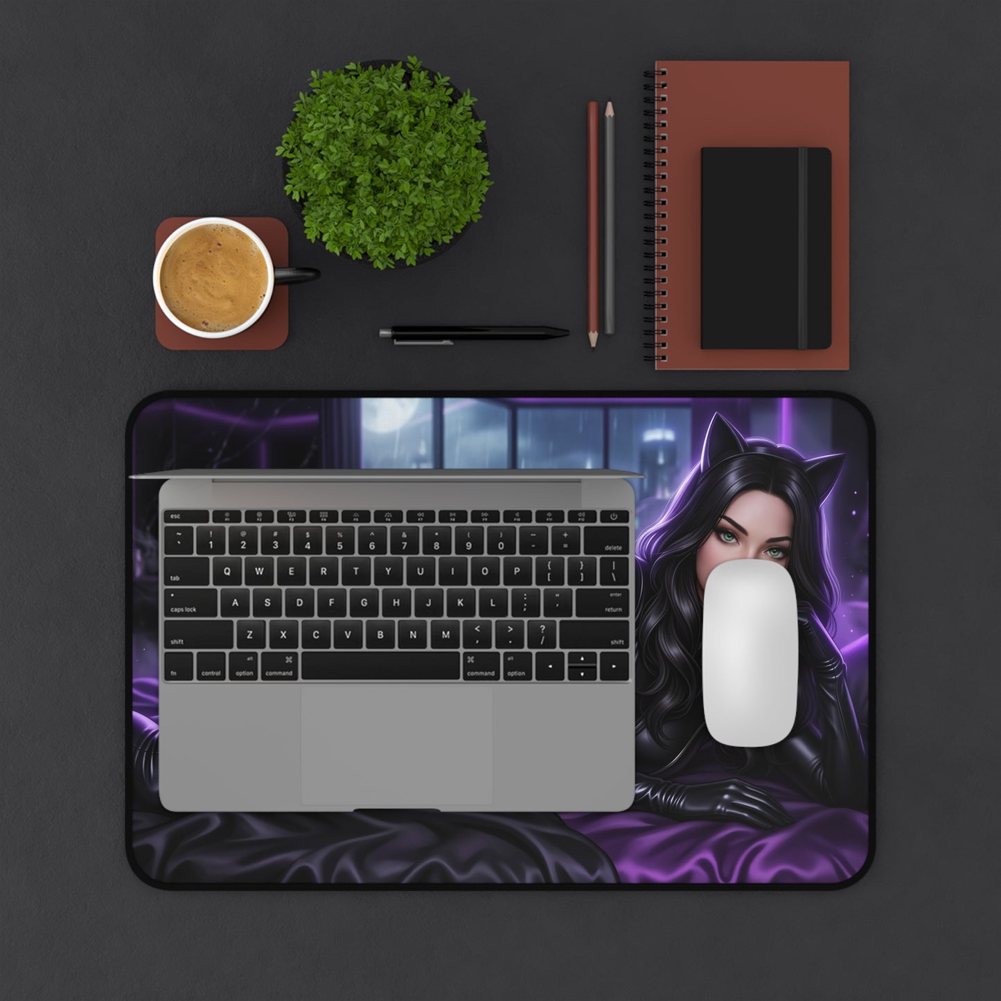 DC Comics Mouse Pad, Catwoman Desk Mat, Gamer Gift XXL