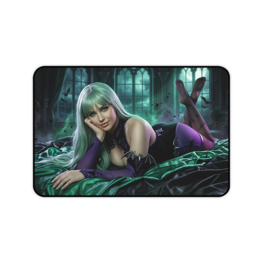 Darkstalkers Mouse Pad, Morrigan Desk Mat, Anime Decor XXL