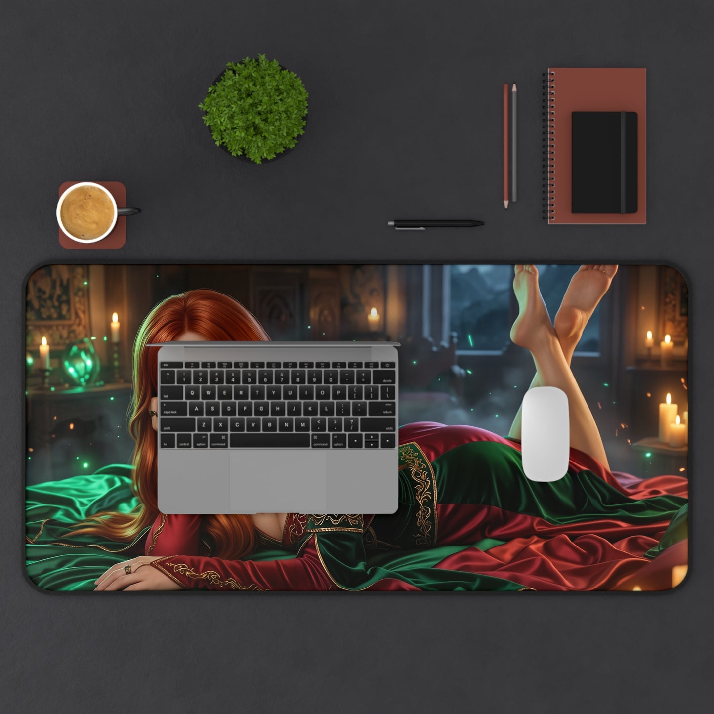 The Witcher Mouse Pad, Triss Merigold Desk Mat, XXL Pad