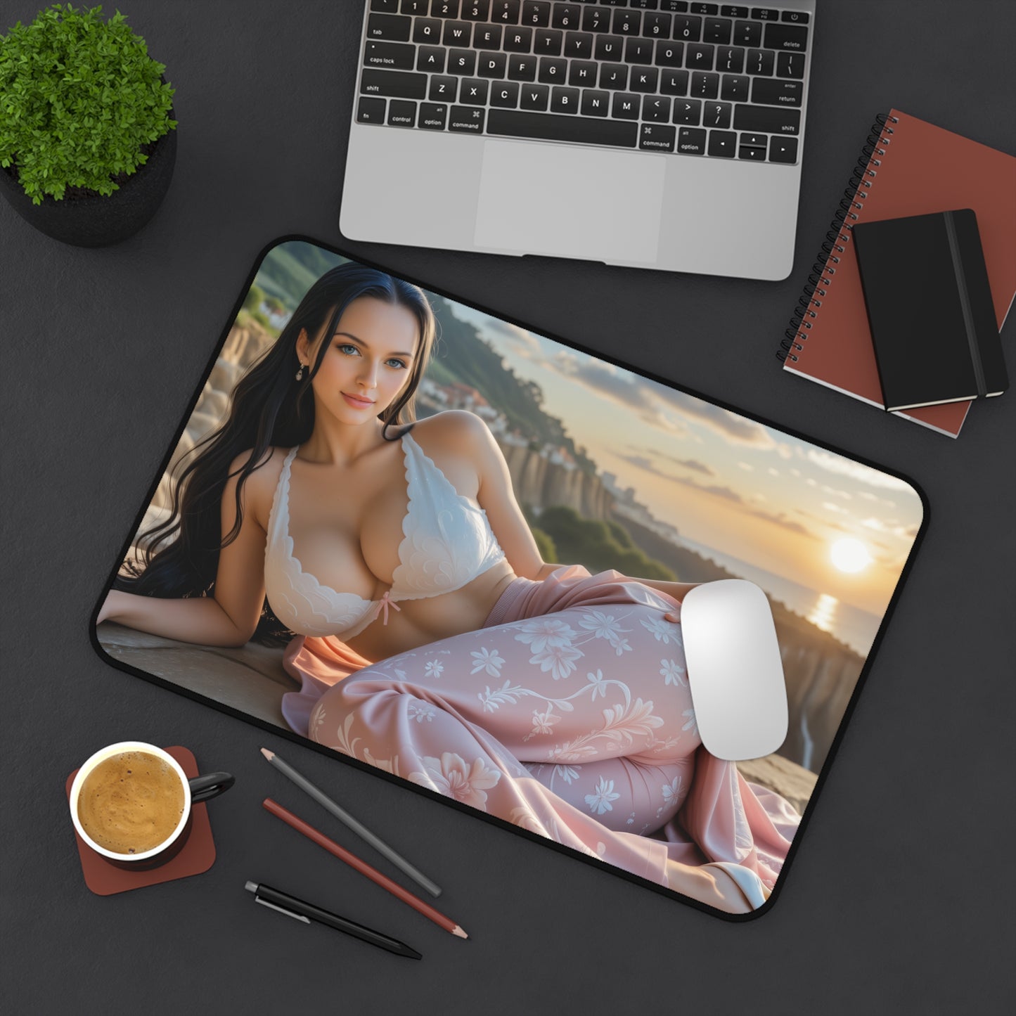 Nico Robin Desk Mat, Anime Gaming Mouse Pad, One Piece Heroine Large Desk Pad