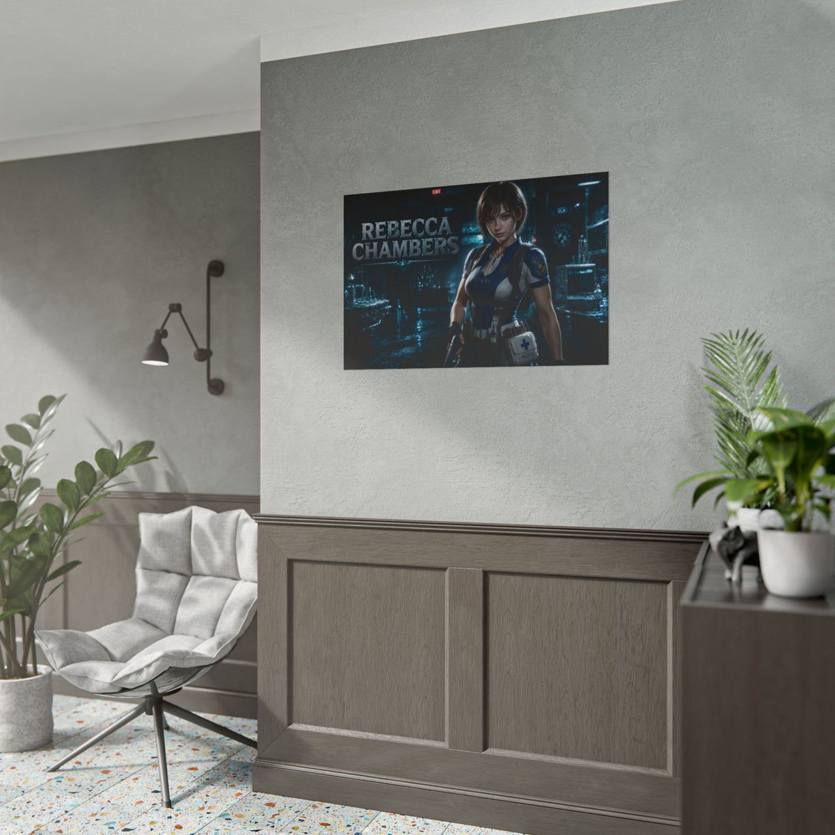 Gaming Wall Art Rebecca Chambers Poster Game Room Decor Gamer Gift Art Print