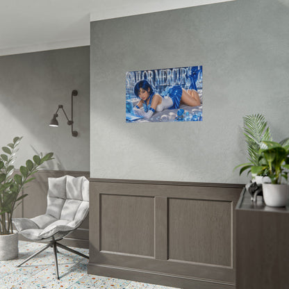 Anime Room Decor Sailor Mercury Sailor Moon Poster Wall Art Character Print