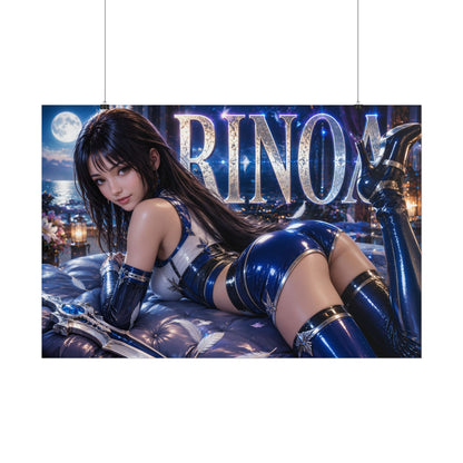 Rinoa Heartilly Poster Gaming Wall Art Gamer Room Decor Collectible Print