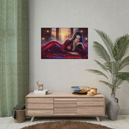 Boa Hancock Poster, One Piece Wall Art, Anime Print, Gamer Decor