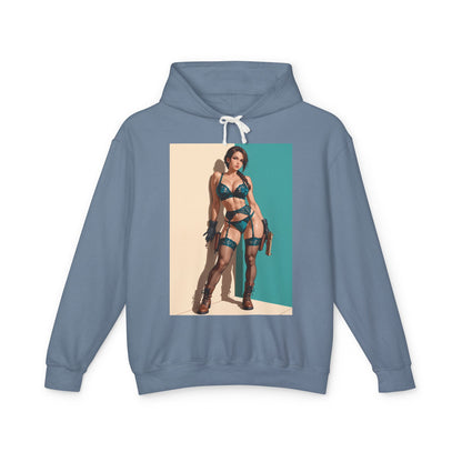 Худі з Ларою Крофт | Худі з іконою ігрового персонажа | Стильний пуловер з Tomb Raiders