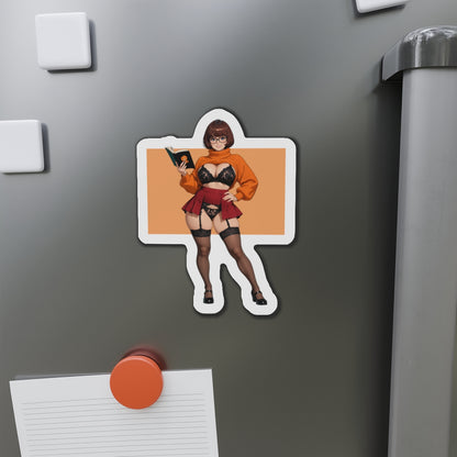 Velma-Magnet – Scooby-Doo-Anime-Mädchen-Kühlschrankmagnet, süße Nerd-Deko