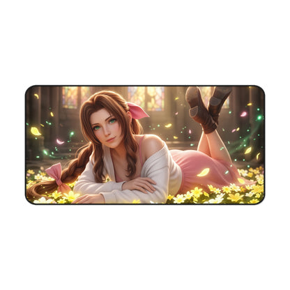 Final Fantasy Mouse Pad, Aerith Desk Mat, Anime Decor XXL