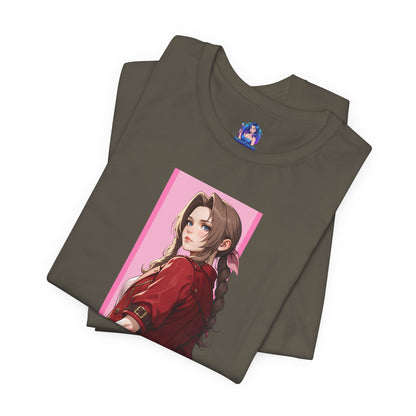 Aerith Gainsborough T-Shirt | Final Fantasy VII Tee for Gamers & Anime Fans