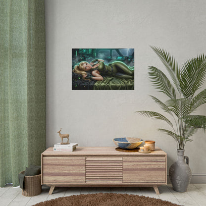 Sonya Blade Poster, Mortal Kombat Wall Art, Gaming Print Decor