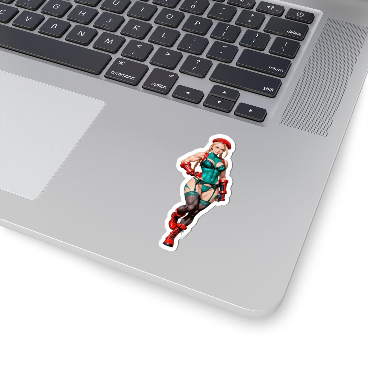 Наклейка Cammy White – вінілова наклейка Street Fighter для ноутбуків та декору інтер'єру