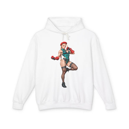 Cammy White Hoodie | Street Fighter Gamer Hoodie | Anime Waifu Grafik-Pullover