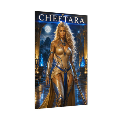 ThunderCats Cheetara Poster Cartoon Fantasy Wall Art Print