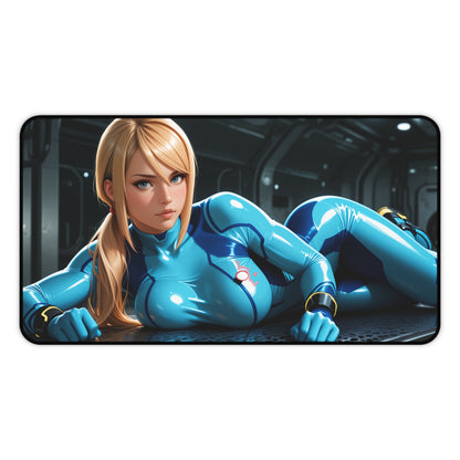 Килимок для столу Samus Aran, килимок для миші з науково-фантастичної гри Heroine, налаштування ігрового столу