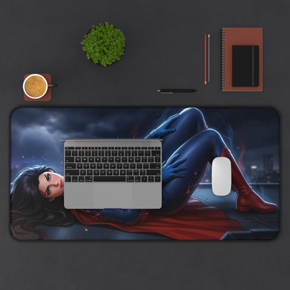 DC Comics Mouse Pad, Superwoman Desk Mat, Gamer Gift XXL