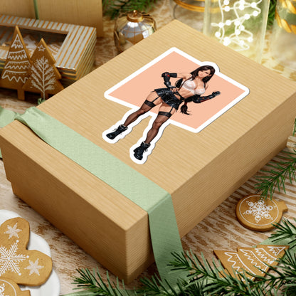 Наклейка Tifa Lockhart – високоякісна глянцева вінілова наклейка для ноутбуків та використання в приміщенні