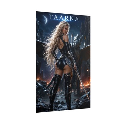 Taarna Heavy Metal Warrior Poster Fantasy Wall Art Print Decor
