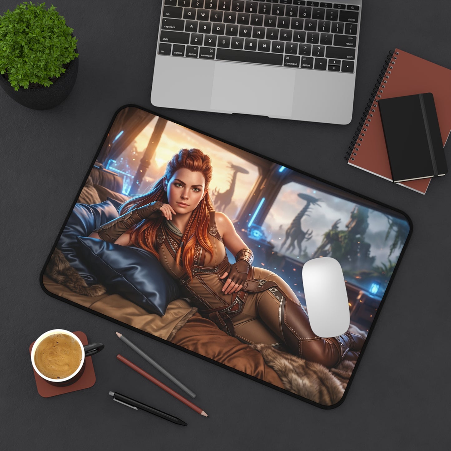 Horizon Mouse Pad, Aloy Desk Mat, Gaming Mouse Pad XXL