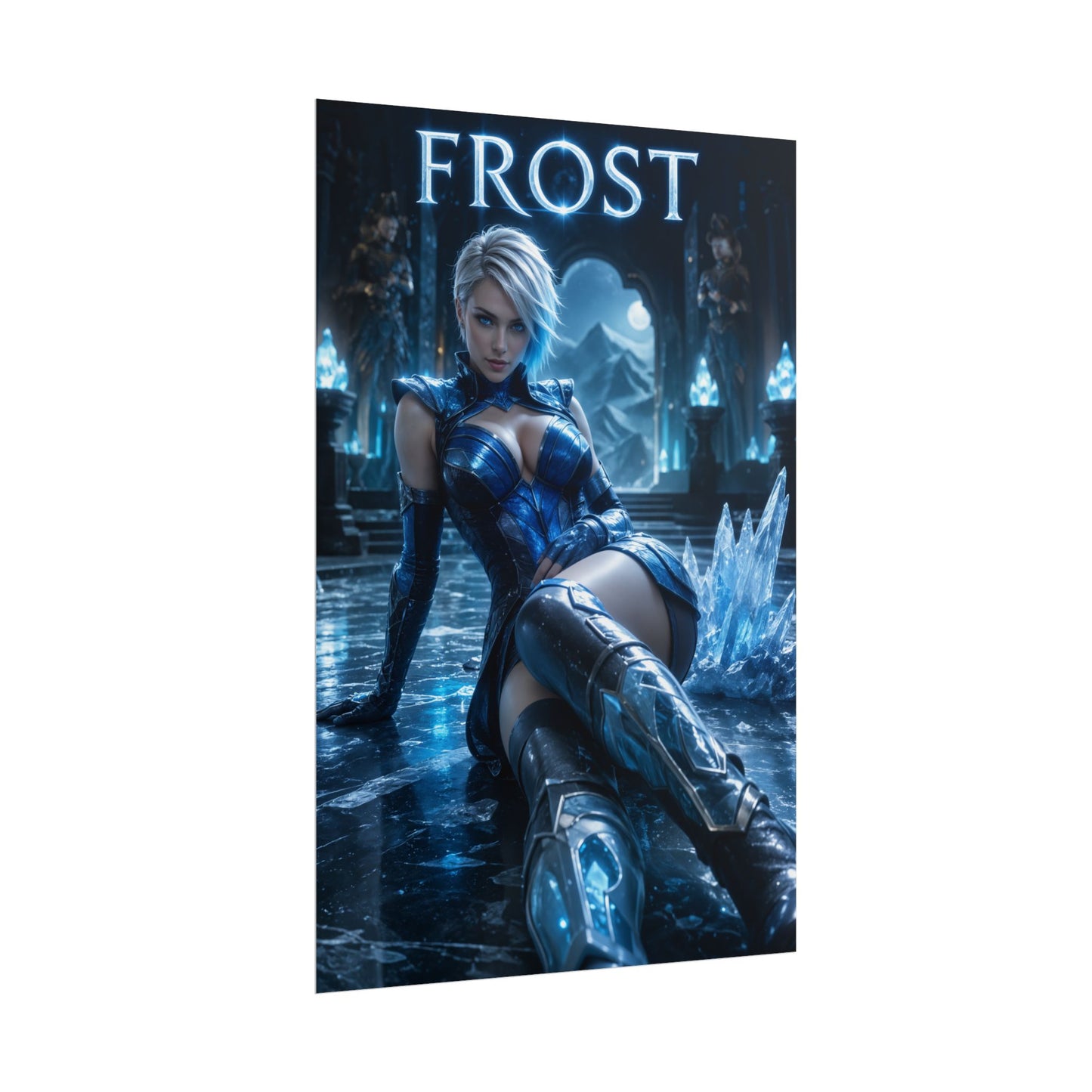 Frost Mortal Kombat Poster MK Gaming Wall Art Print Decor
