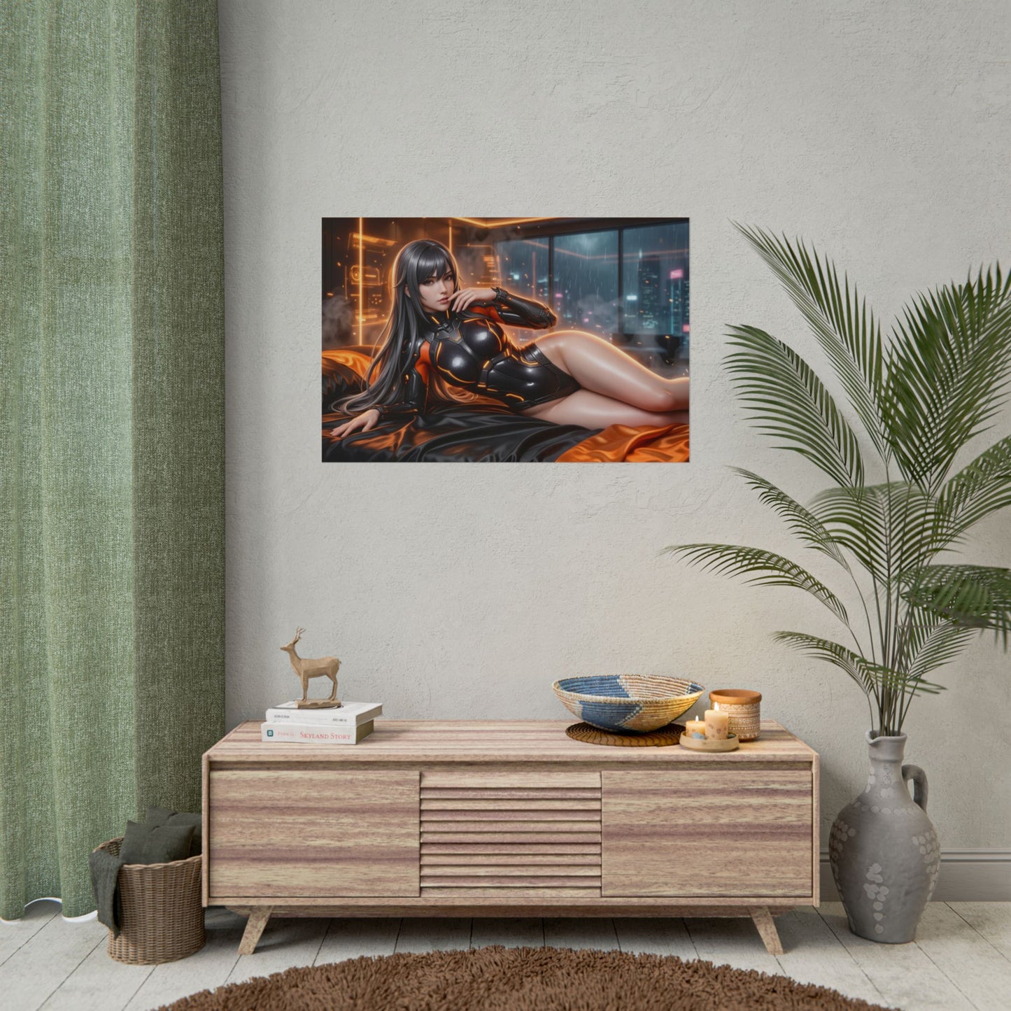 Tachy Stellar Blade Poster, Sci Fi Wall Art, Gaming Print Decor