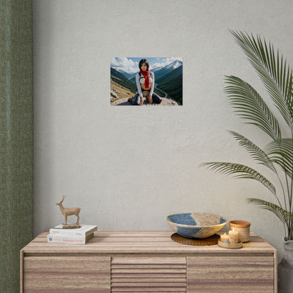 Mikasa Ackerman Anime-Poster | Waifu-Wandbild für taktische Otaku-Deko