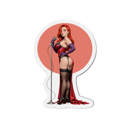 Магніт Джесіки Реббіт – магніт на холодильник із сексуальною мультяшною дівчиною, декор у стилі ретро аніме