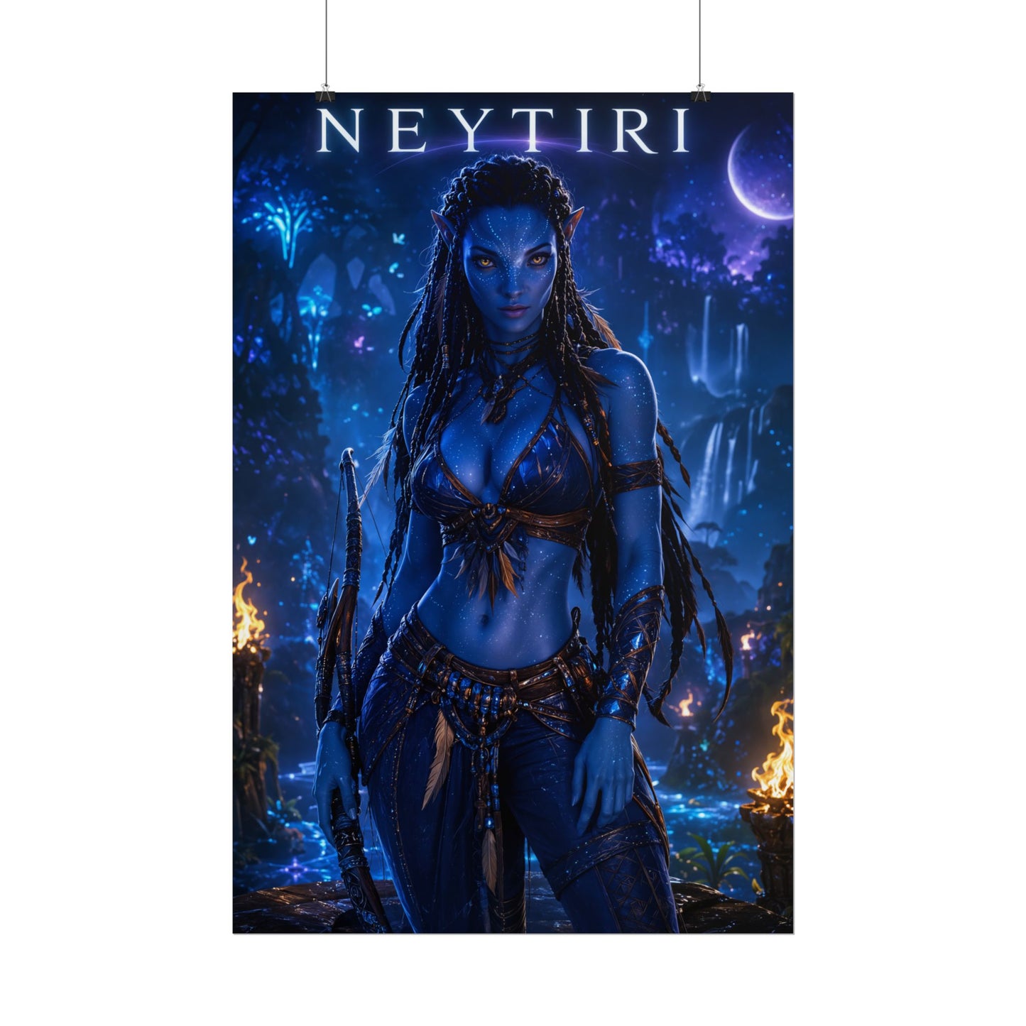 Avatar Neytiri Poster Pandora Movie Wall Art Print Decor